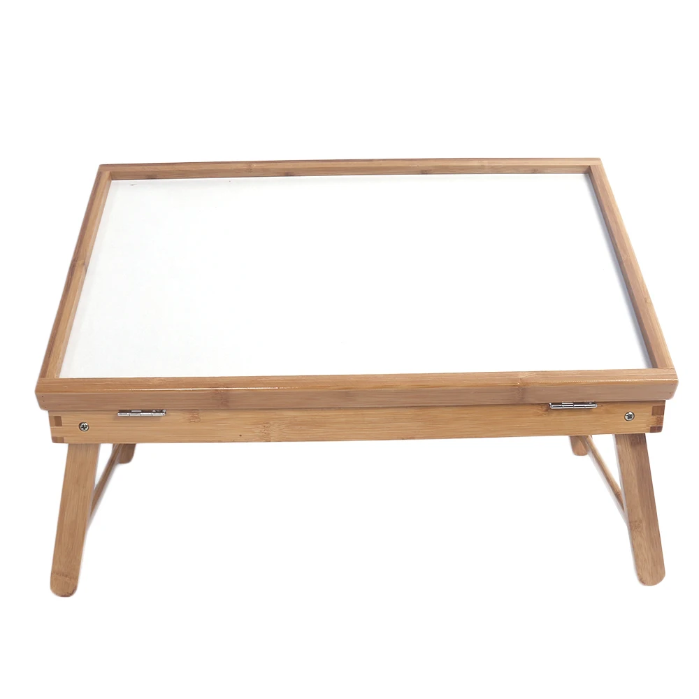 

Mini Table Top 4 Gears Adjustable Dining-table Mini Laptop Table for Coloring Reading Eating Food Working at Home 50*30*21cm