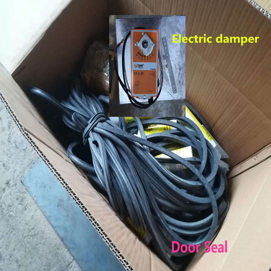 

Main Door Seals And Electric Damper For Diesel Heating Spray Booth