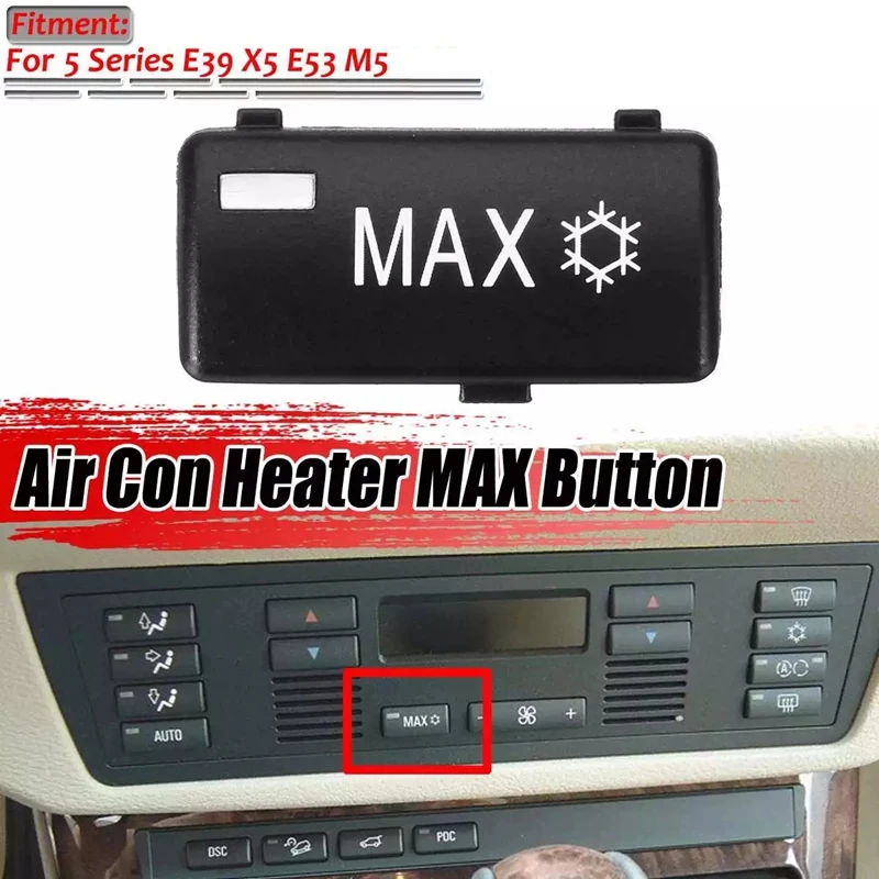 Car Air Condition Heater Climate Ventilation Max Control Button Switch