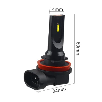 

Accessories LED Lights Heat-resistant Waterproof 2Pcs 30W Car Replacement