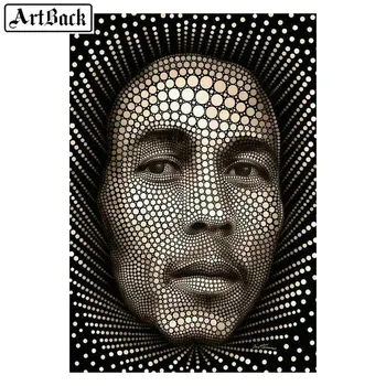 

Bob Marley Diamond Painting Cross Embroidered Square/round Singer Mosaic Diamond Art Crafts Rock Sticker