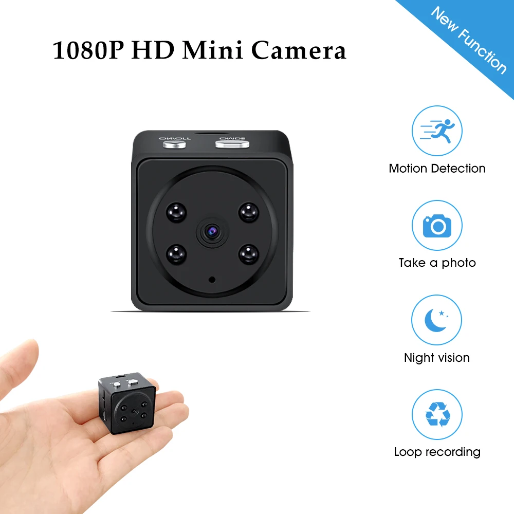 Upgrad версия HD wifi маленькая мини камера 1080P видео датчик ночного видения