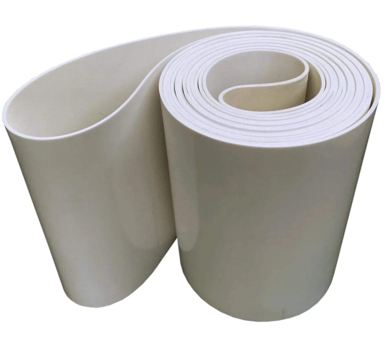 PVC Putih Transmisi Conveyor Belt 