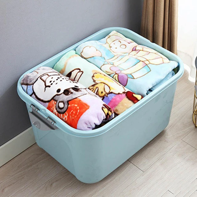 Rectangle Folding Large Plastic Storage Boxes , Big Plastic Containers Eco  - Friendly