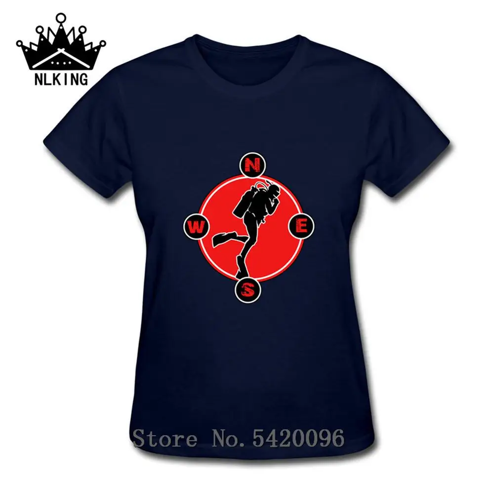 

2019 Ocean Oxygen Atoll Tee Shirt Freediving One Breath Dive Apnoe Ocean Sea T-Shirt Women's casual cotton short sleeve T shirt