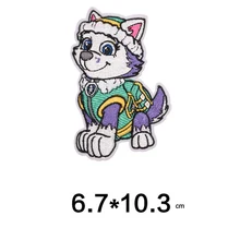 Нашивки с рисунком собаки для детей, вышитые badges3