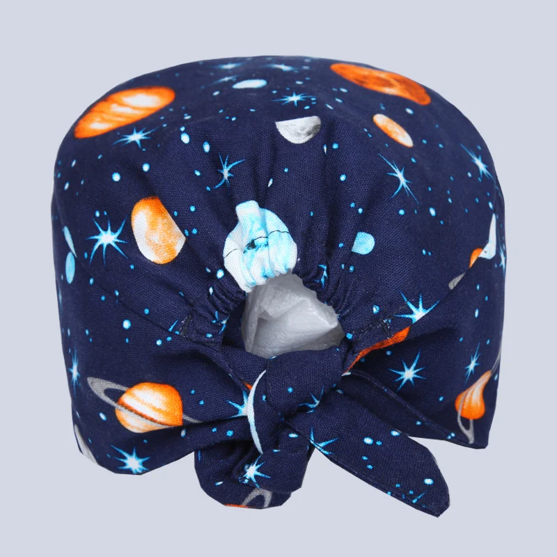 Scrub Caps Pattern Veterinary Nursing 