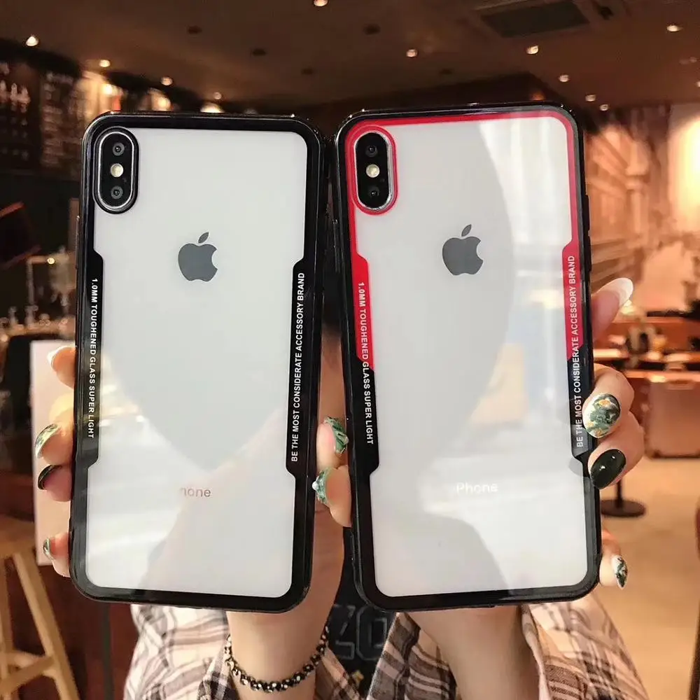 200PCS Clear 4 colors Case For i Phone 11 pro max for S amsung S10 plus A50 A70 Huawe P30 Xia omi Note8 |