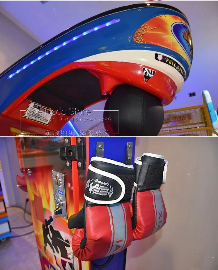 Tickets Redemption Games Token Coin Operated Arcade Machine Ultimate Big Punch Boxing Game Machine