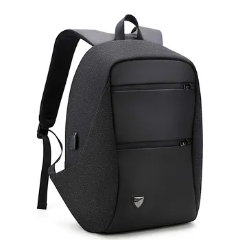 

ARCTIC HUNTER Men's Anti Theft Backpack Bag 15.6 Inch Laptop USB Charging Backpacks for Men Waterproof School Bags Male Mochila