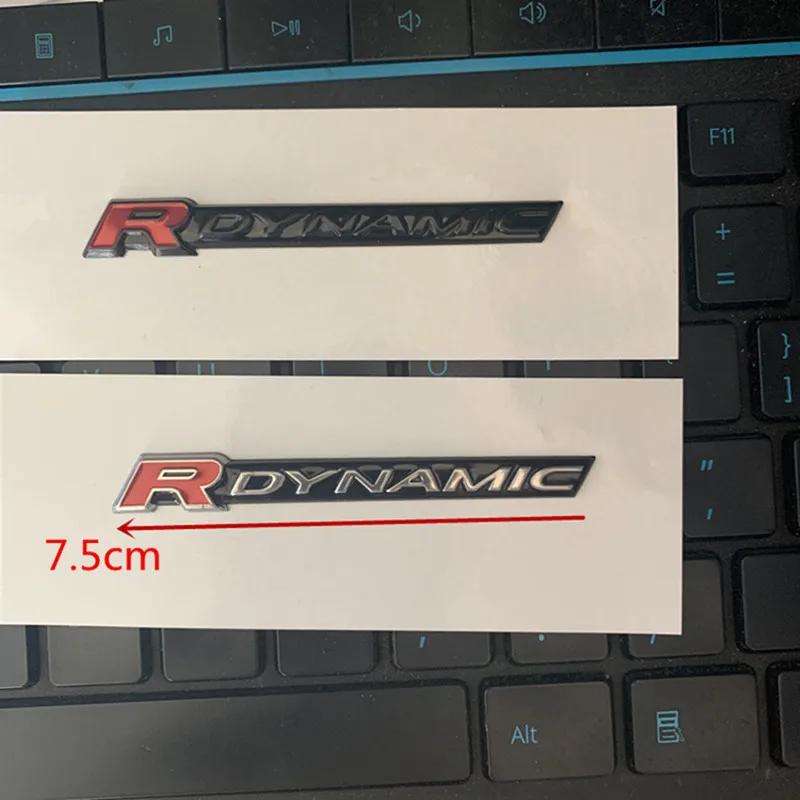RDYNAMIC R динамический Эмблема для Range Rover велар (Land Sport Edition P250 P340 P380 380PS R-DYNAMIC