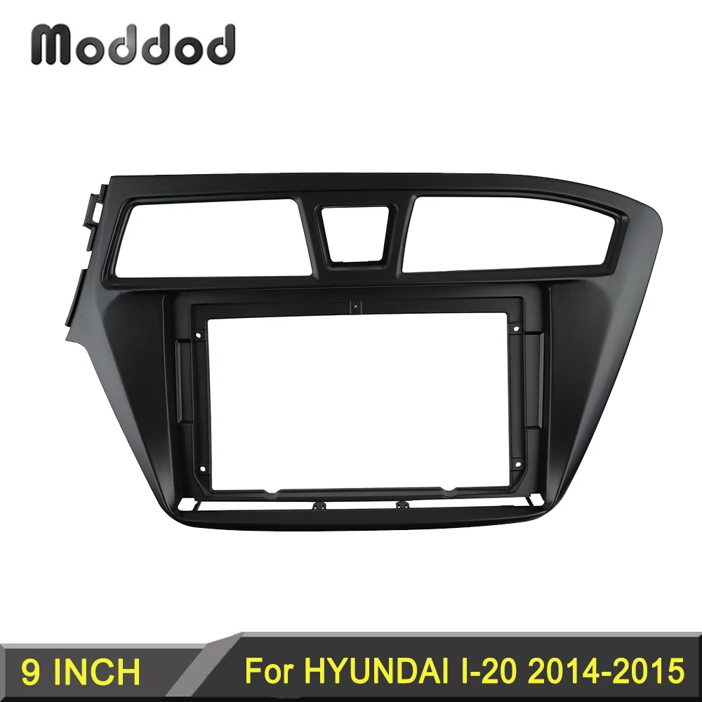 

9 Inch Radio Frame for HYUNDAI I-20 2014-2018 Stereo GPS DVD Player Install Panel Surround Trim Face Plate Dash Mount Kit Bezel