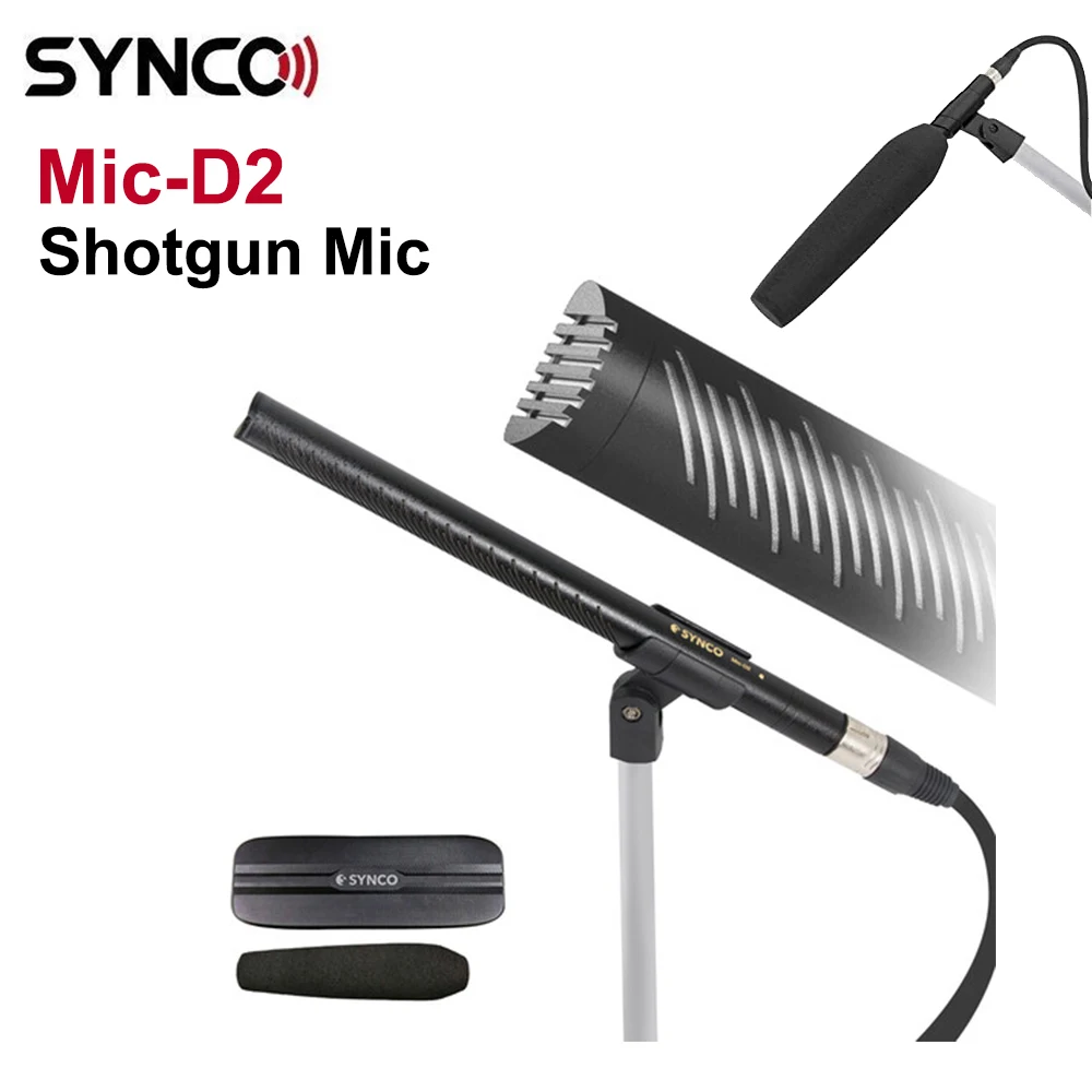 Synco Micd2 Professional Hypercardioid Condenser Broadcast Microphone