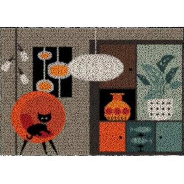 Latch hook rug kits for adults Carpet embroidery with Printed