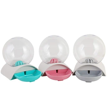 

KAKURI Cat Dog Water Drinker Feeder Waterer Bottle Drinking Food Cup Bowls For Pet