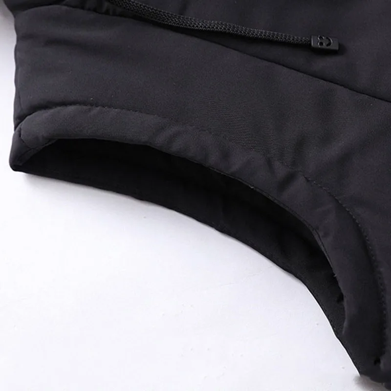 2019 North Winter Jacket Men Sleeveless Tactical Military Vest Multi Pocket Face Male Coats Warm Parka 5