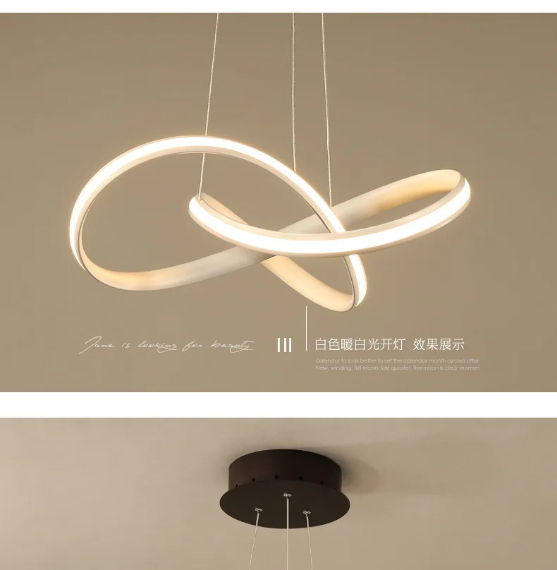 Светодиодная простая современная люстра, Скандинавская люстра, креативная Люстра для ресторана, индивидуальная художественная Люстра для бара, гостиной, спальни, лампы