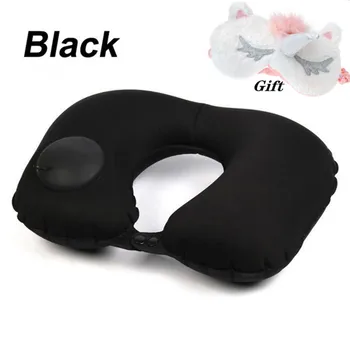 

Eyes care Set U-Shape Pillow for Traveling Airplane 3D Sleeping Eye Mask Blindfold Eye Cover Shadow Neck Protection