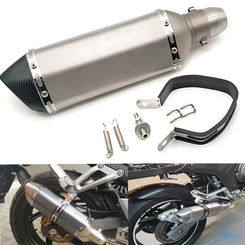 

For Yamaha MT07 MT09 MT10 mt 07 09 10 mt-07mt-09 mt-10 Motorcycle exhaust pipe Exhaust Modify Motocross Exhaust Muffler 51mm