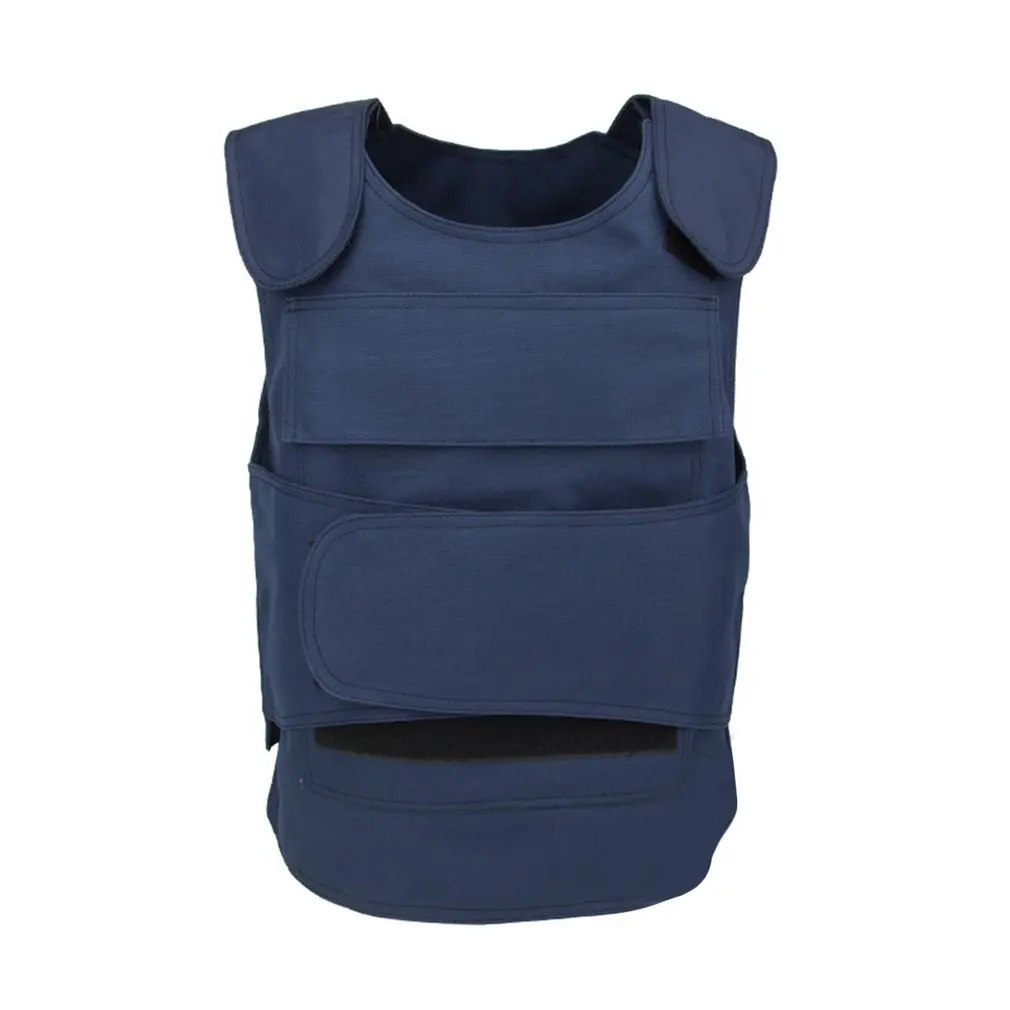 LESHP защитный жилет пуленепробиваемый жилет Cs полевой подлинный тактический жилет одежда с защитой от порезов одежда для мужчин и женщин - Цвет: Синий