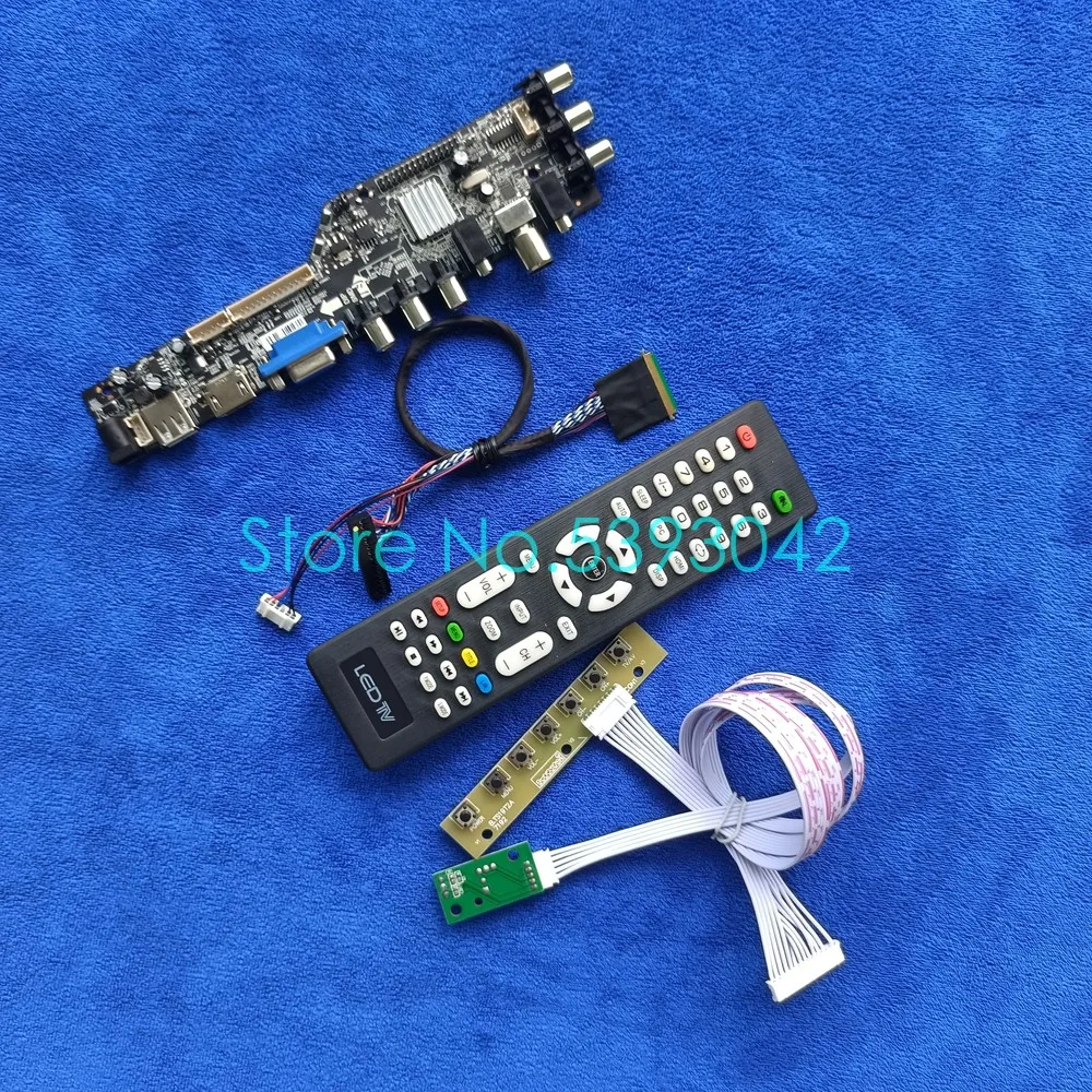 Для LP133WH1 (TL)(A1)/(TL)(A2)/(TL)(A3) USB + AV цифровой сигнал LVDS-40Pin 1366*768 ЖК-дисплей панель DVB-T 3663
