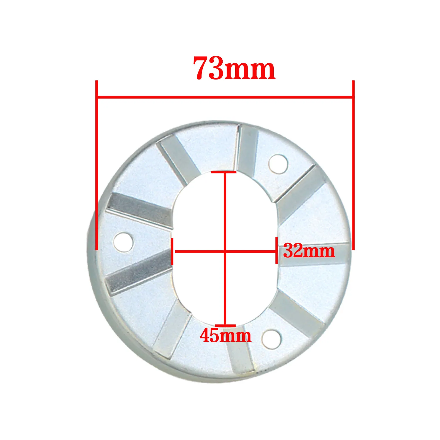Burner flame disk OD102 115 135 165mm single hole or double burner steady plate methanol stabilizer ring | Обустройство дома