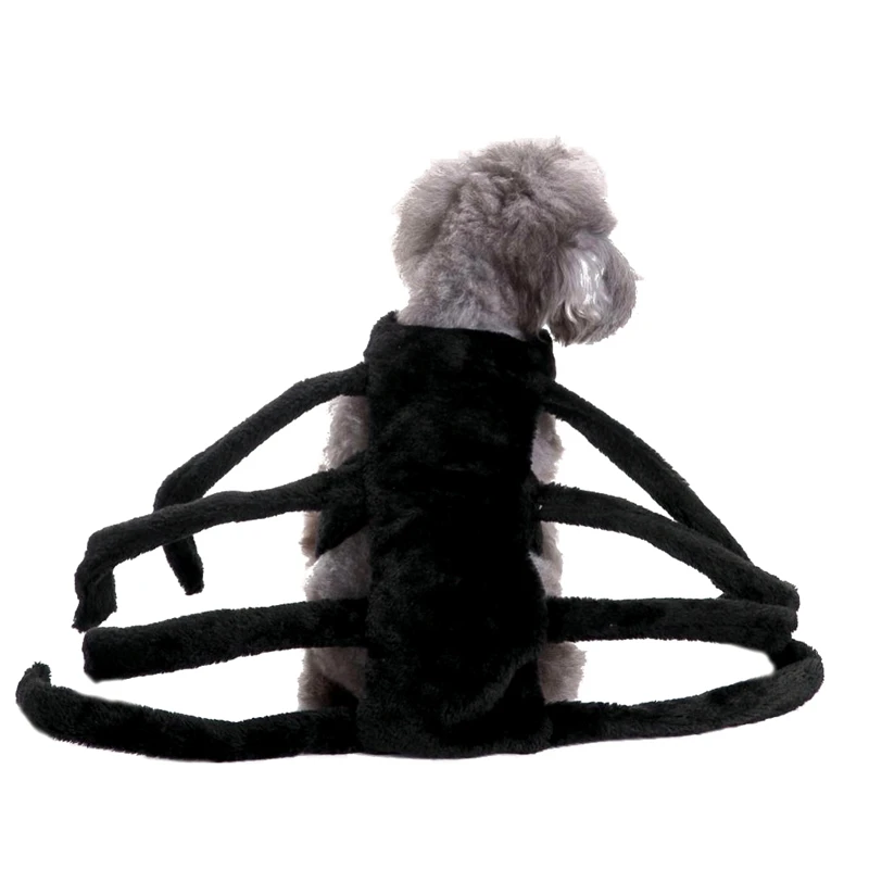 

Halloween Funny Pet Clothes Costume Cool Big Spider Shape Suit Cosplay Party Clothes For Dogs Cat Chihuahua ropa perro pug