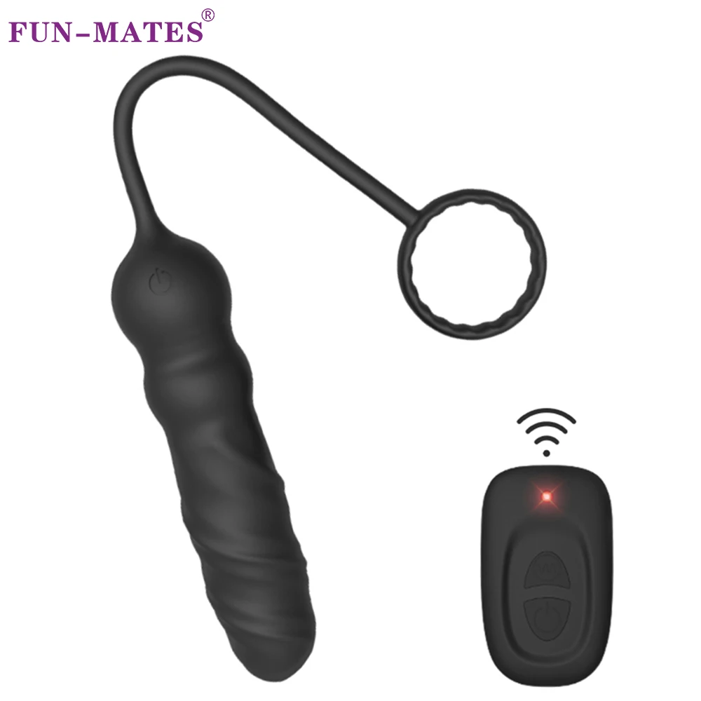 Vibrating Prostate Massager For Men With Wireless Remote Control_voghion.com