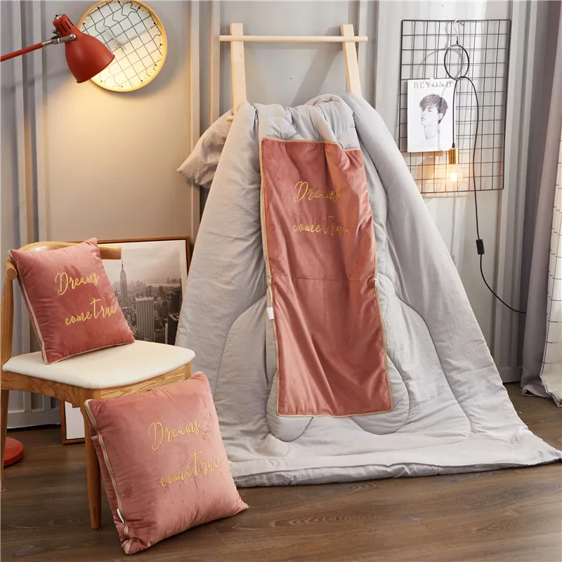 Фланелевая подушка, одеяло, одеяло для автомобиля, дивана, детская переносная дорожная подушка, мягкое складное офисное полотенце, одеяло s