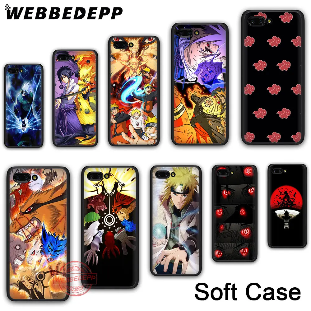 

WEBBEDEPP 132N Hokage Naruto Kakashi Soft Phone Case for Honor View 20 Note 10 9 8 Lite 9X 7A Pro 8X 8C 7X 7C Cover
