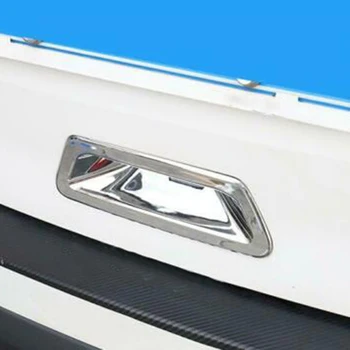 

1X Plastic Chrome Rear Trunk Gate Door Handle Bowl Cover Trim for Ford Explorer 2016-2019