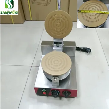 

Electric circularity waffle baker machine Round Shape Waffle Maker machine Thailand Hanamaki snake waffle baking machine