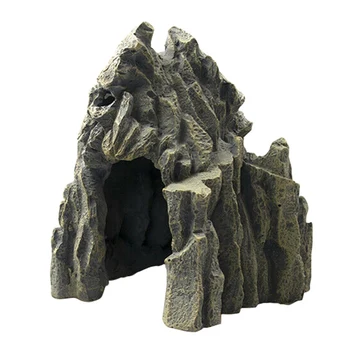 

Skull Rockery Fish Tank Decoration Escape Tank Reptile Hideout Cave Decoration Fish Tank Aquarium Resin Decoration