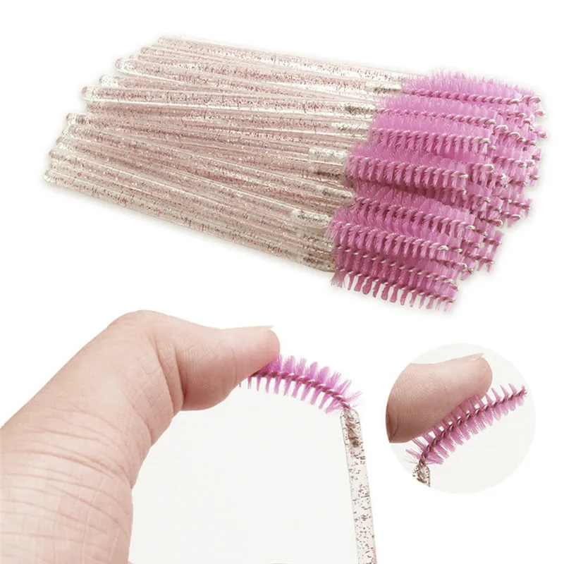 

Eyelash Extension Disposable Eyebrow brush Mascara Wand Applicator Spoolers Eye Lashes Cosmetic Brushes Set makeup tools