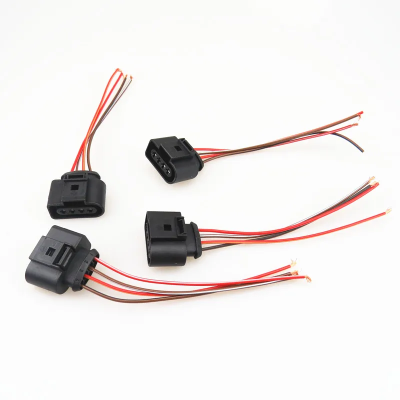 

AZQFZ Ignition Coil Connector Harness Plug For VW Golf MK5 MK6 Passat Touran Rabbit Polo Tiguan A4 A6 Seat Leon 1J0 973 724