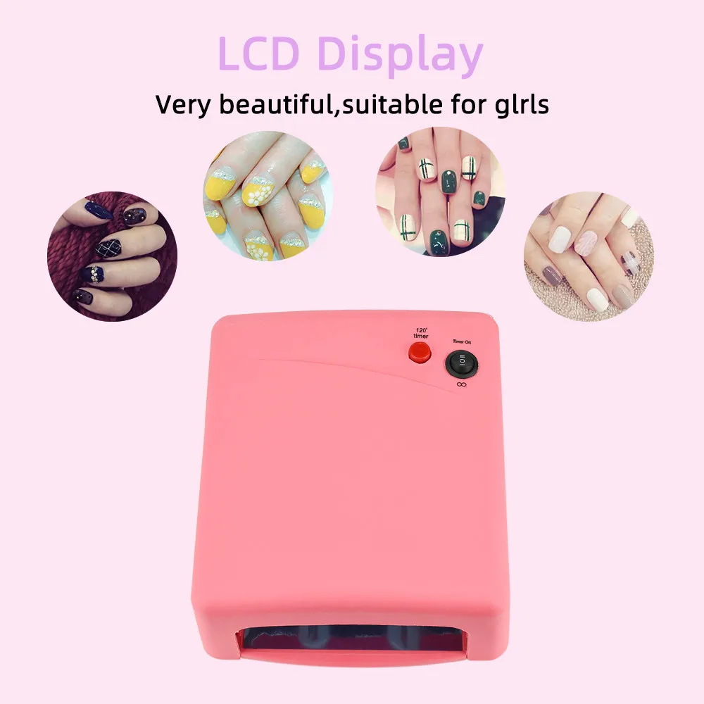 

36W UV Lamp Nail Dryer LED Fast Curing Gel Polish Manicure Lampada Machine Art Tool Cabina Ongle Materiel Professionnelle lampe
