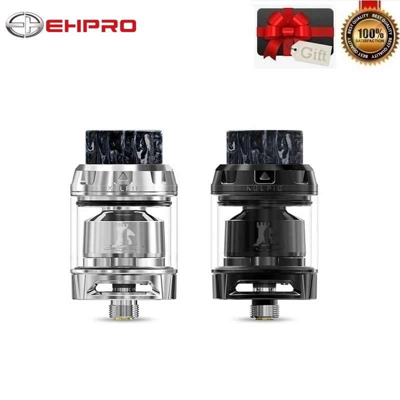 

Original Ehpro Kelpie RTA Atomizer 2ml 3.5ml Vape Tank with Dual-post Build Deck & Honeycomb Air Slot VS Zeus X Augvape INTAKE