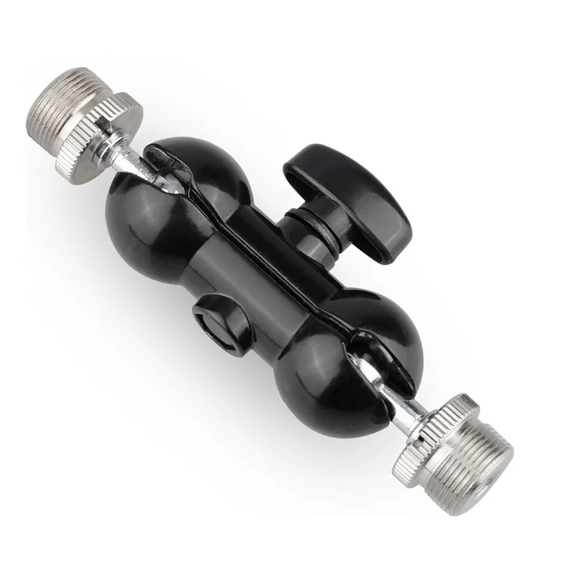

CAMVATE 360 swivel mini ball head with 2pcs 5/8''-20 male thread for DSLR Camera Rig Head Microphones Tripod Photo Studio Kit