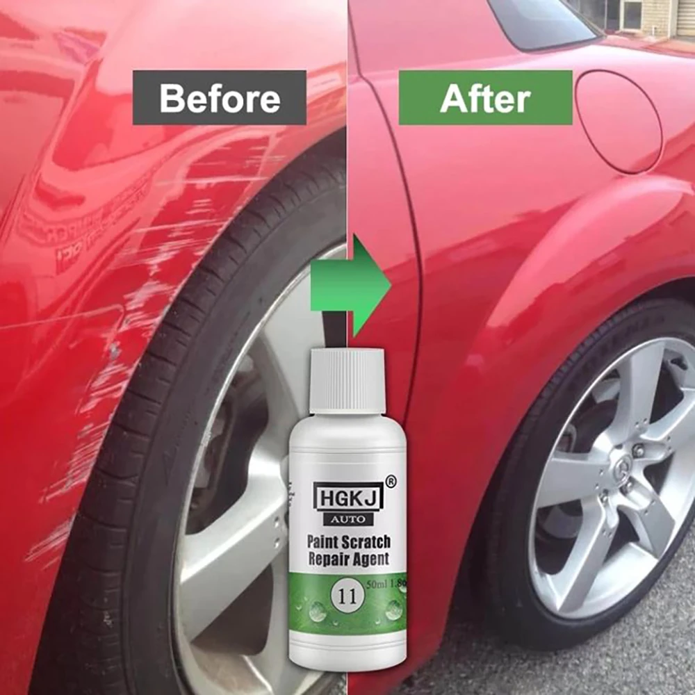 Car Scratch Repair Paste HGKJ 11 Paint Care Restorer Slight Scratch Solution Remover Agent Polishing Restoration Wax for Auto car scratch repair paste