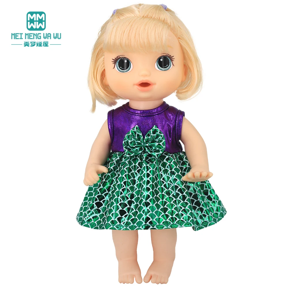Doll clothes Fashion dresses swimsuits tableware 12 Inch 30CM Toys Crawling Doll accessories barbie doll clothes doll clothes doll clothes accessories doll accessories