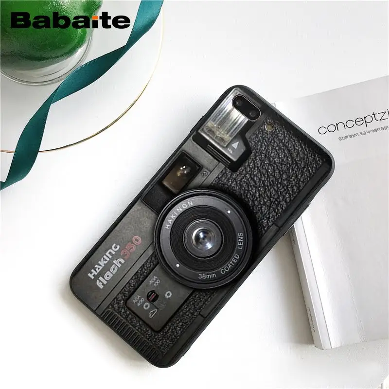 Babaite Old camera Phone Case Cover for iphone 11 Pro 11Pro Max 6S 6plus 7 7plus 8 8Plus X Xs MAX 5 5S XR - Цвет: A16