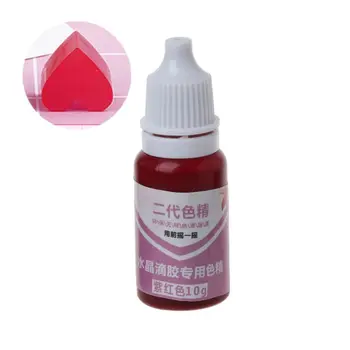 

10ml 15 Color Epoxy UV Resin Colorant Jewelry Liquid Pigment Bath Bomb Soap Dye new