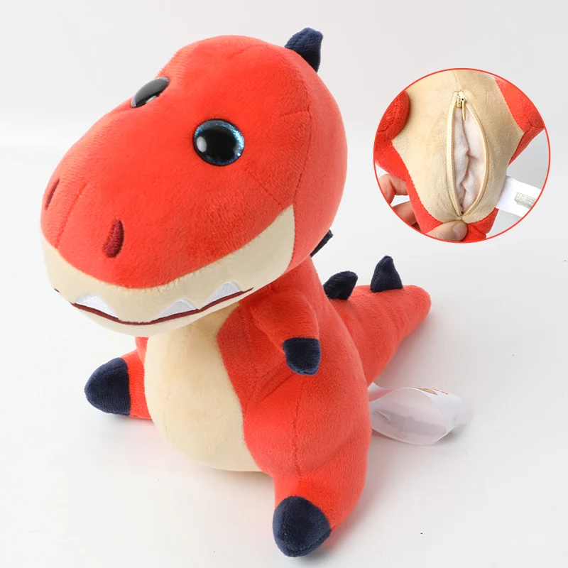 New Dinosaur Plush Toys Lovely Cartoon Tyrannosaurus Cute Animals Soft Stuffed Toy Dolls for Kids Children Boys Birthday Gift | Игрушки и
