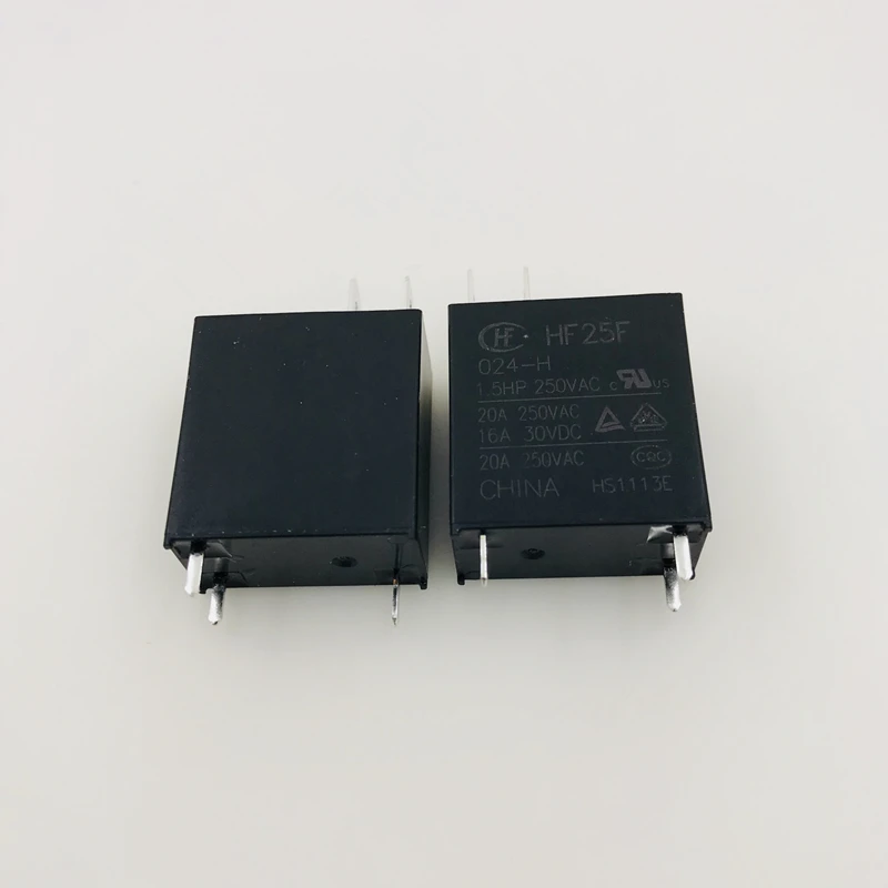 10 шт./лот реле JQC-25F HF25F-012 024-H 3PIN 20A 250VAC | Обустройство дома