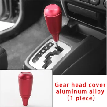 

For Suzuki JIMNY 2007-2017 red Gear head cover aluminum alloy molding trim