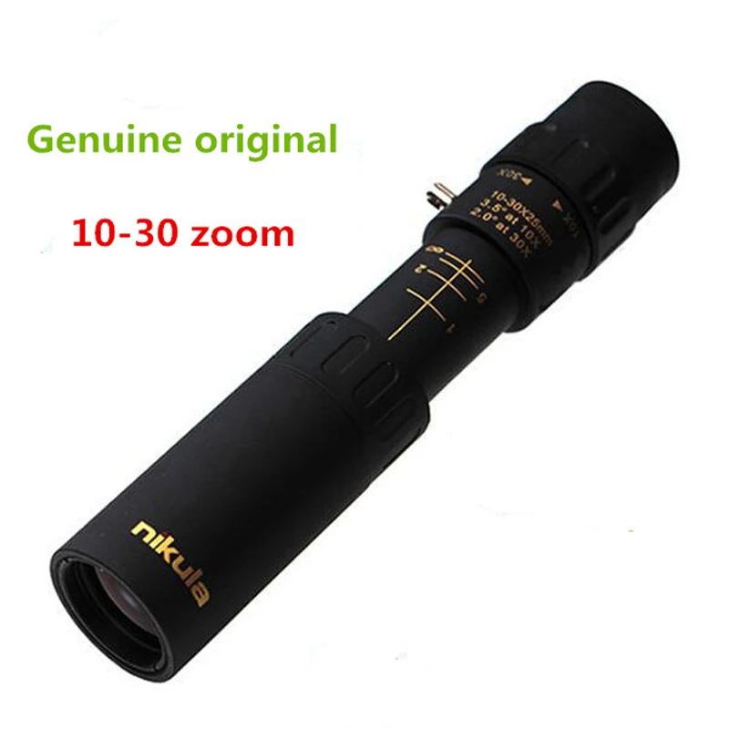 Nikula 10-30x25 высокомощные карманные Монокулярные телескопы-Small Bugler