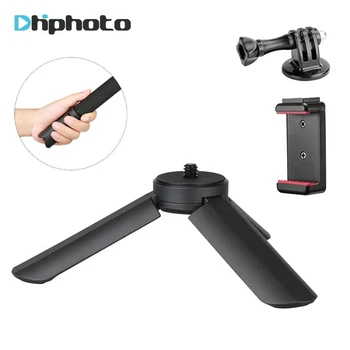 

Ulanzi Mini Tripod Stand with 360 Degree Ballhead Ball Head 1/4 Screw Mount Stand for iPhone Samsung Canon Nikon DSLR Camera