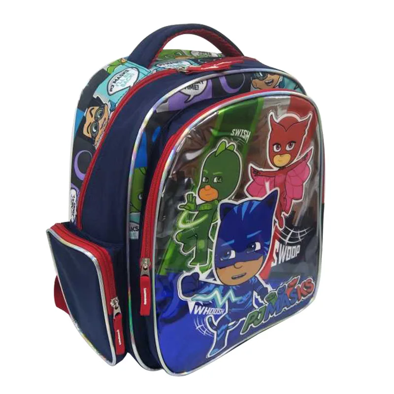 

Pajamas Little Hero Young STUDENT'S 1-3 Grade Burden Relieving Breathable Double Layer Men And Women Children Cartoon Bag