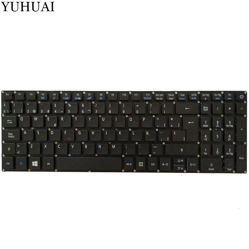 Новая испанская клавиатура для ноутбука для acer удлинитель 2520G EX2520G EX251 EX2511G SP Клавиатура черный