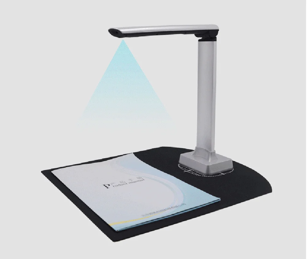 UXCELLMO Portable High-Speed A4 A5 A6 Document Photo Book ID Card 12 Mega Pixel Cam Scanner visualizer Scanning Camera OCR
